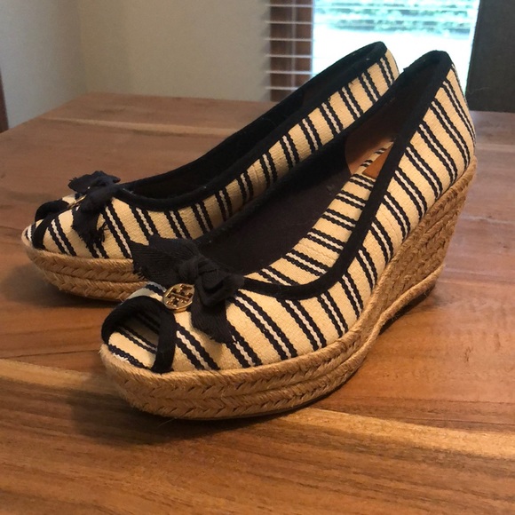 Tory Burch Shoes - Tory Burch Espadrille Wedges